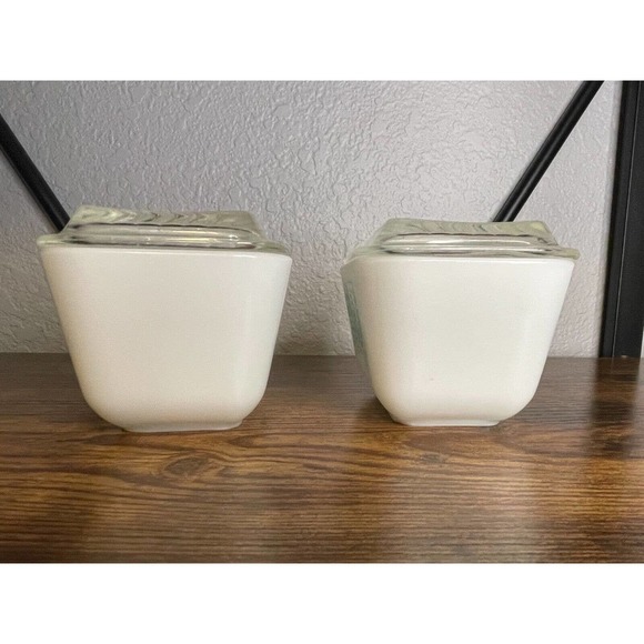 Set of 3 Vintage Pyrex Turquoise Amish Butterprint Dishes #472 #501 - Picture 5 of 16